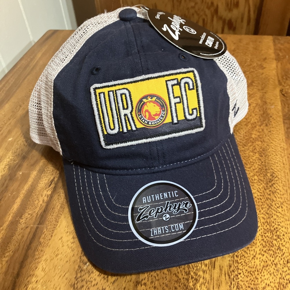Zephyr‎ Utah Royals FC Women's Soccer Hat  REAL Salt Lake Baseball Cap New! NWT